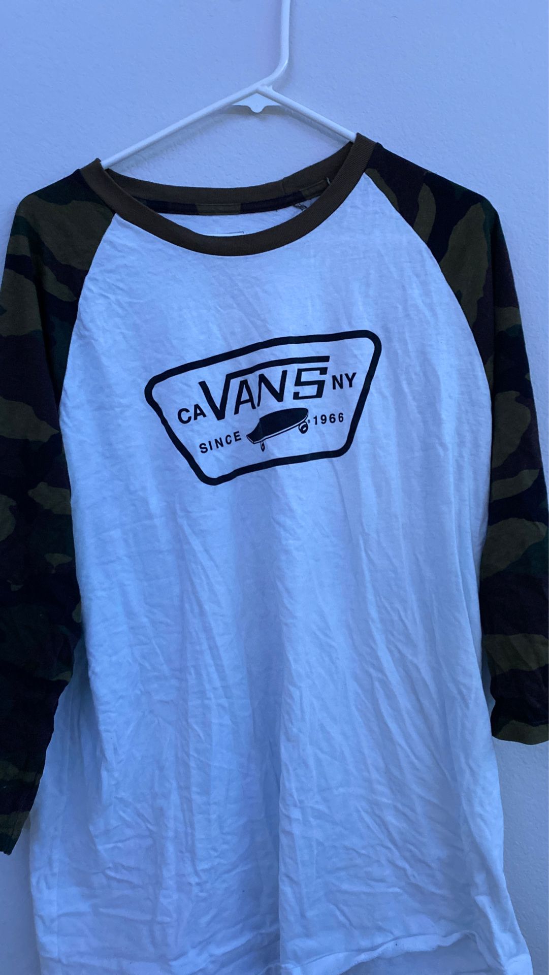 Vans shirt camo