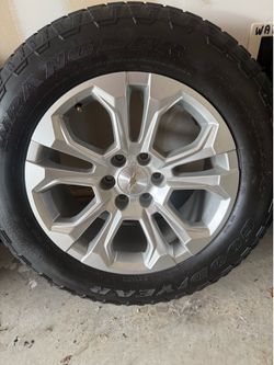 2024 Chevy Silverado LTZ OEM 20” Wheels & Tires – LIKE NEW 🔥