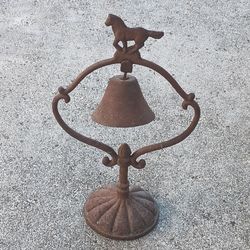 Vintage Cowboy Dinner Bell