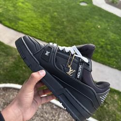 LV Trainer Sneaker Black