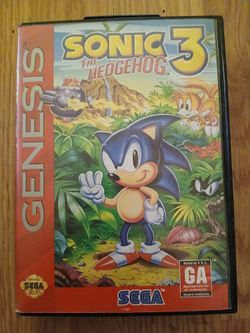 Sonic the Hedgehog 3 Sega Genesis