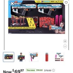 Zuru XSHOT PRO FURY-X electric Batlle Pack