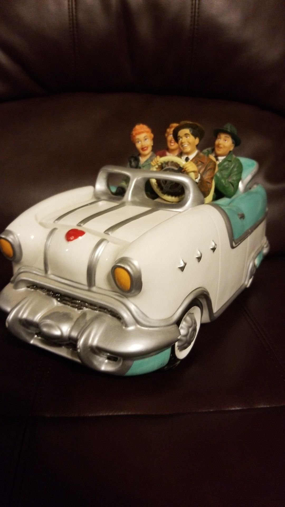 I Love Lucy Car Cookie Jar