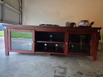 Wooden TV Media Center