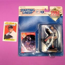 Baseball Collectibles - Starting Lineup 1995 Roger Clemens Figurine and Card