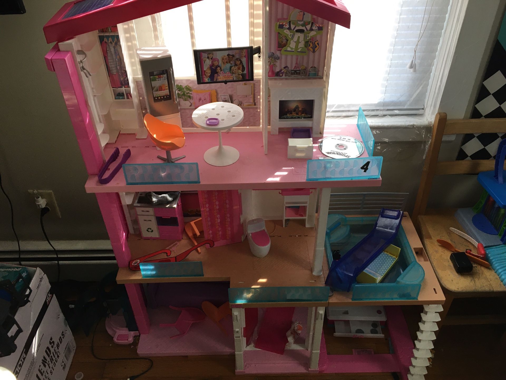 Barbie Malibu dream house complete set