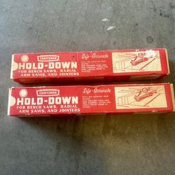 Craftsman Vintage Hold Downs For Bench Saws Set Of 2
