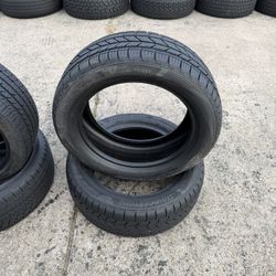 2 Llantas 215/55/17 Dela Bridgestone 95% De Vida 