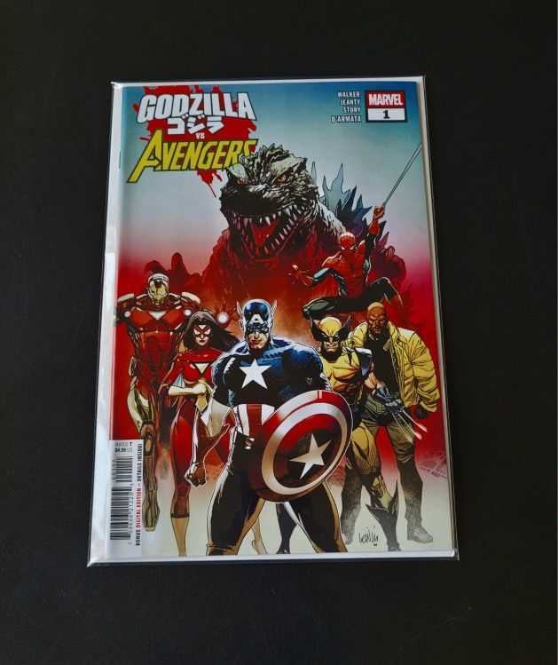 Godzilla VS Avengers #1