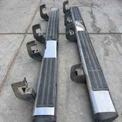 6-Inch Nerf Side Step Bars; Stainless Steel