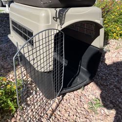 Two Large Dog Kennels