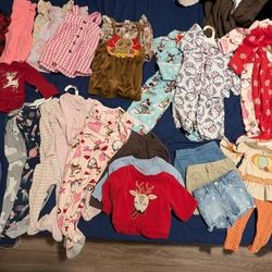 Baby Girl Clothes 12 Months, Shoes Sizes 5 