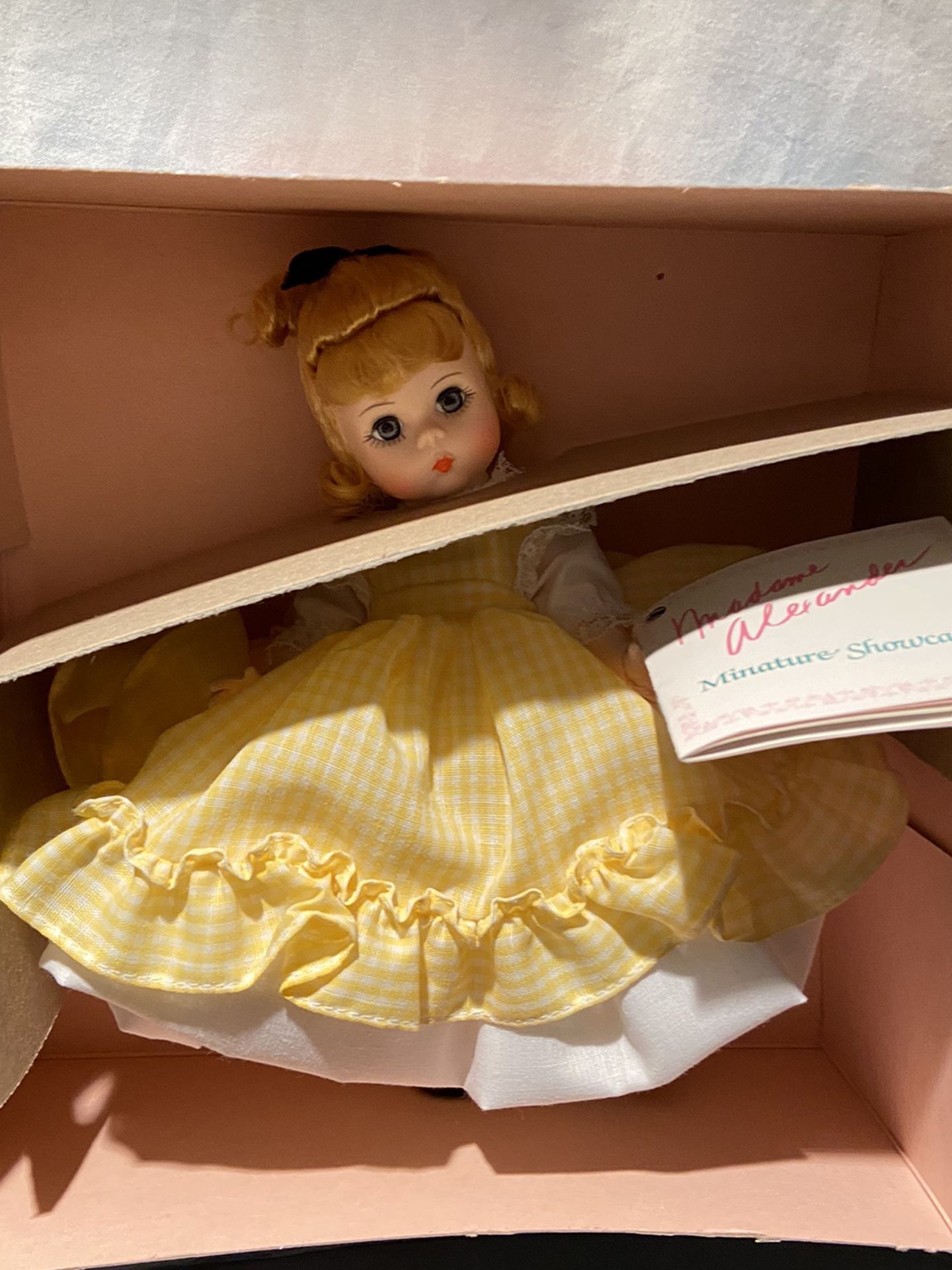 Vintage Madame Alexander Dolls Unised & In Original Boxes