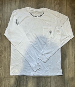 CHECK DESC | Chrome Hearts cross White long sleeve Tee