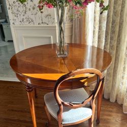 Roche Bobois Provincial Kitchen Nook Dining Table Desk. Made in France.