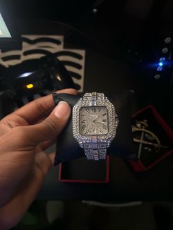 Iced out Cartier