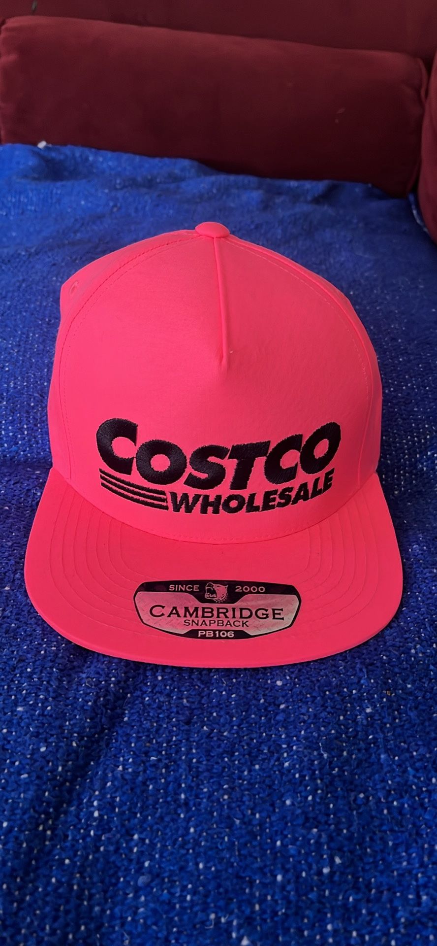 NEW>>COSTCO SnapBack Hat - Neon/Hot Pink