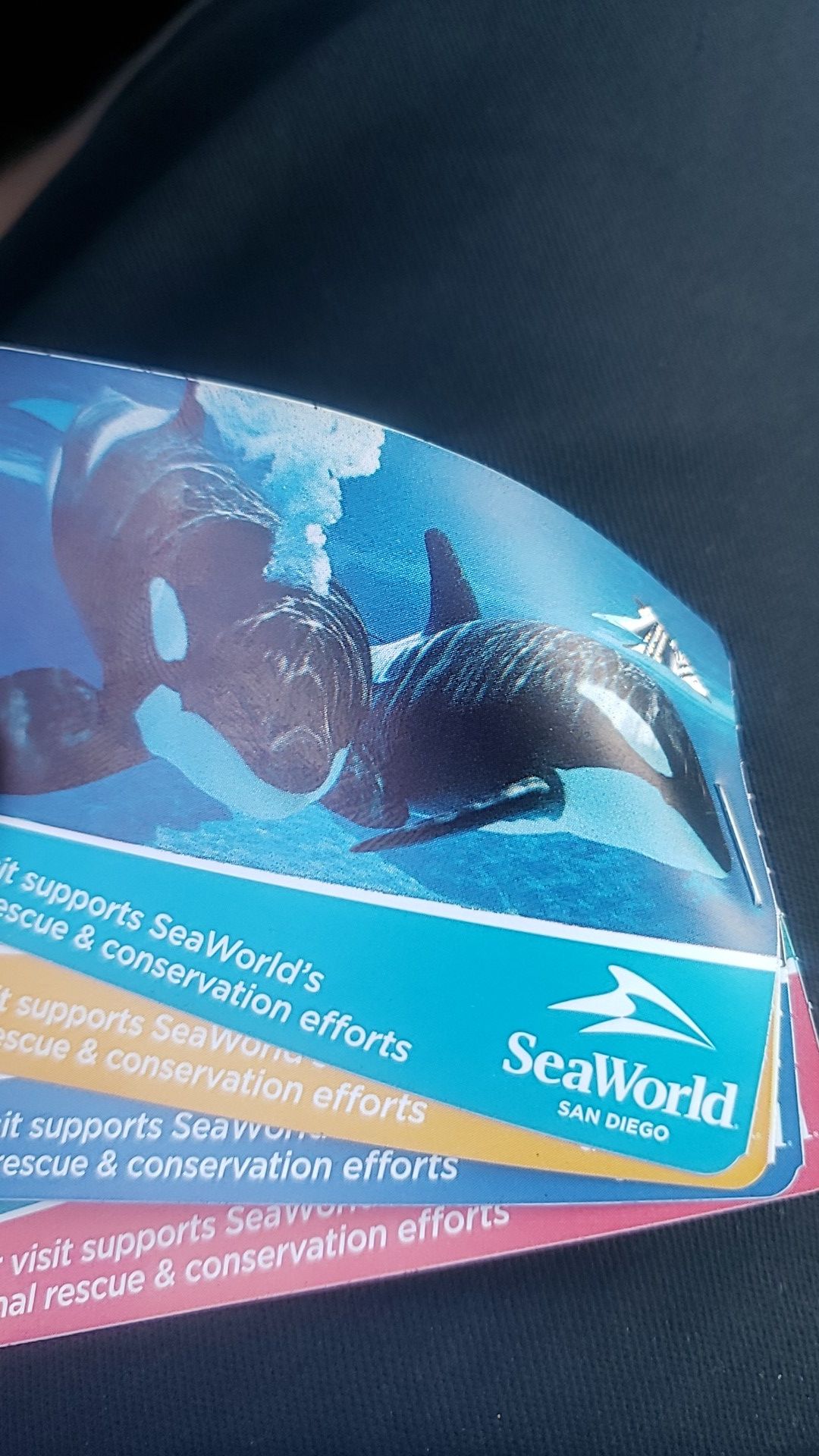 4 SeaWorld tickets