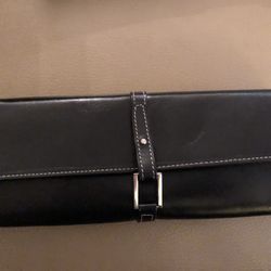 Links London Leather Jewelry Organizer  Roll. Jewelry Holder. Travel Jewelry Case.