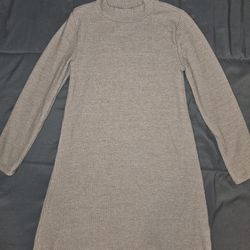 Girls Knit Mock Dress