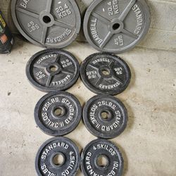 230lbs Olympic 2" Weights 