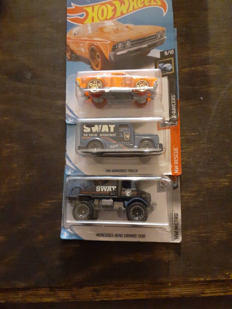 Hot Wheels Treasure hunt Lot Of 3