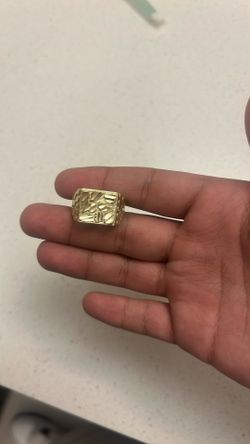 10k Gold Nugget Ring