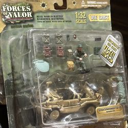 Forces Of Valor, Die Cast Metal, 1/32 Scale 