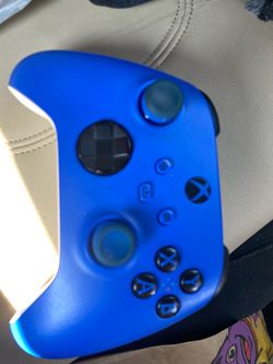 Xbox series x controller blue