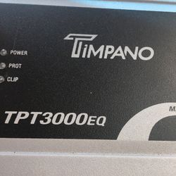 3000 watts  RMS  Tinpano  2 Ohm Monoblock  