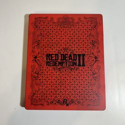 Red Dead Redemption 2 Sony PlayStation 4 PS4 Steelbook Edition RARE, TESTED & WORKING!