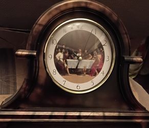 Mantel Clock Of The Last Supper