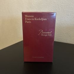 Baccarat Rouge 540 Cologne