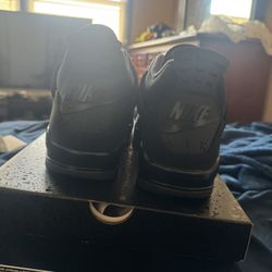 Retro 4 Black Cats Size 11 