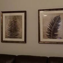2 Leaf Wall Pictures Like New!!!