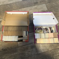 Shoe Boxes Full Of 80-present Baseball Cards