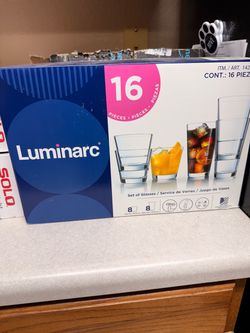 Luminarc 16-Piece Glass Set