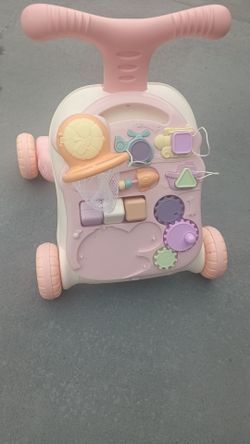 Baby Activity Walker with Play Panel