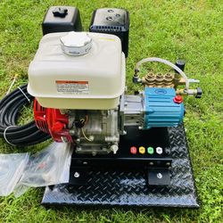 SKID - HONDA GX270 - CAT PUMP - 4000 PSI - POWER PRESSURE WASHER