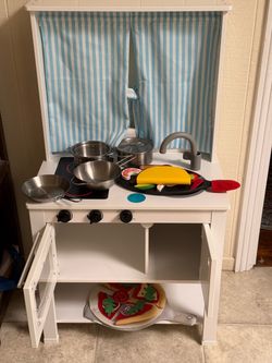 IKEA Spisig play kitchen with extra accessories