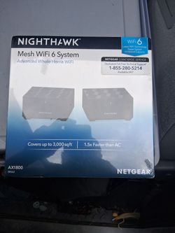 Nighthawk Whole Home Wifi Brand New Sealed