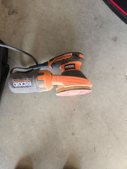 Rigid orbital sander