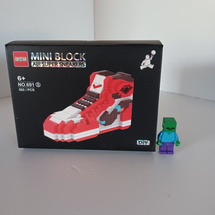 Nike Air Jordan Mini Block Building Puzzle Legoo