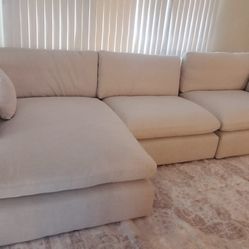 Brand New Ashley Cloud Sectional Sofa 