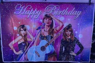 Taylor Swift HBD Banner