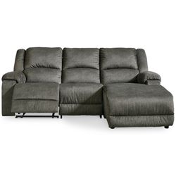 Reclining Couch With Chaise 