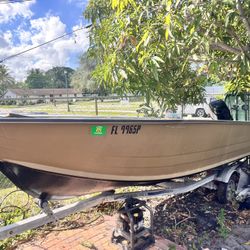 60hp Mercury 2 Stroke , Free Boat N Trailer(willing To Trade For Car)