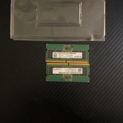 Samsung DDR5 4800Mhz Laptop Ram 16 GB 8 x2 Dual Channel 