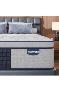 Queen - unused firm hybrid mattress