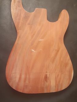 1 Piece Solid Mahogany Blank For Stratocaster Body